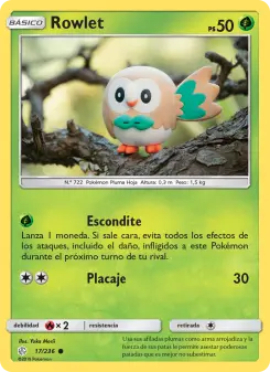 Rowlet, Eclipse Cósmico 17