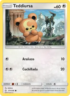 Teddiursa, Eclipse Cósmico 171