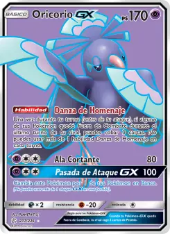 Oricorio GX, Eclipse Cósmico 217