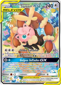 Mega-Lopunny y Jigglypuff GX, Eclipse Cósmico 226