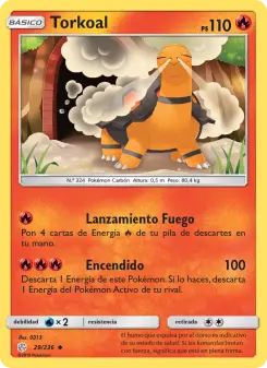 Torkoal, Eclipse Cósmico 29