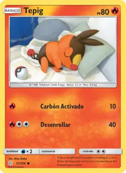 Tepig, Eclipse Cósmico 31