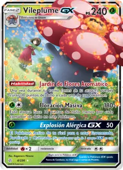 Vileplume GX, Eclipse Cósmico 4