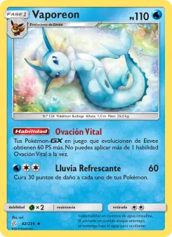 Vaporeon, Eclipse Cósmico 42