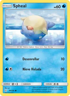 Spheal, Eclipse Cósmico 49