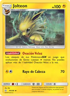 Jolteon, Eclipse Cósmico 70