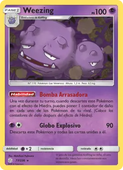 Weezing, Eclipse Cósmico 77