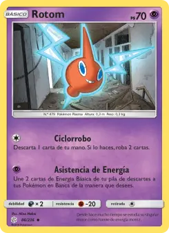 Rotom, Eclipse Cósmico 86