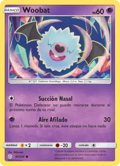 Woobat, Eclipse Cósmico 87