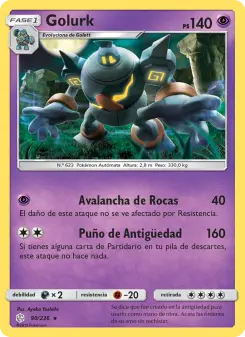 Golurk, Eclipse Cósmico 90