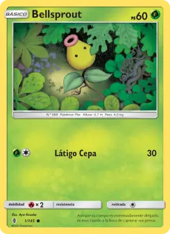 Bellsprout, Albor de Guadianes 1