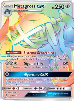 Metagross GX, Albor de Guadianes 157