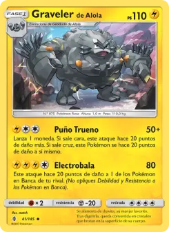 Graveler de Alola, Albor de Guadianes 41