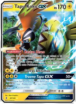 Tapu Koko GX, Albor de Guadianes 47