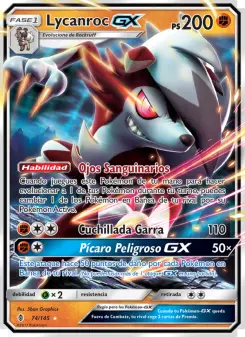 Lycanroc GX, Albor de Guadianes 74