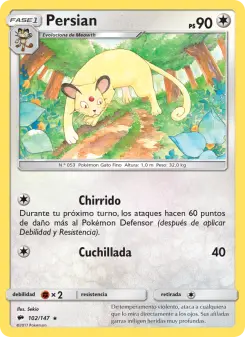 Persian, Sombras Ardientes 102