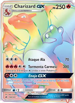 Charizard GX, Sombras Ardientes 150