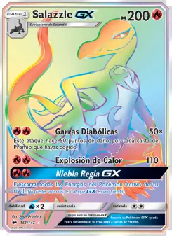 Salazzle GX, Sombras Ardientes 151