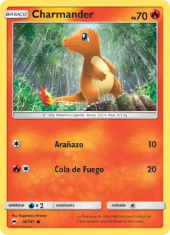 Charmander, Sombras Ardientes 18