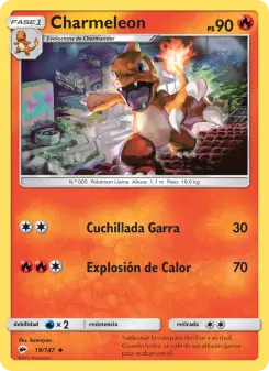 Charmeleon, Sombras Ardientes 19