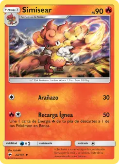 Simisear, Sombras Ardientes 23