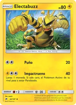 Electabuzz, Sombras Ardientes 42