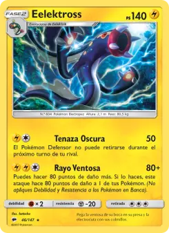 Eelektross, Sombras Ardientes 46