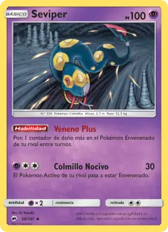 Seviper, Sombras Ardientes 50