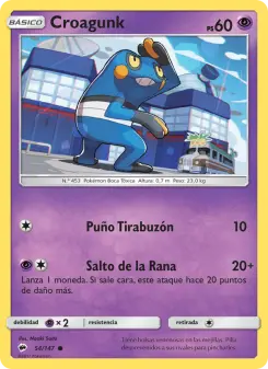 Croagunk, Sombras Ardientes 54