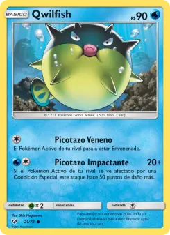 Qwilfish, Leyendas Luminosas 21