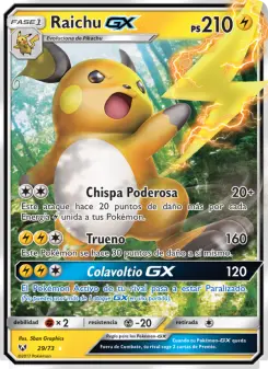 Raichu GX, Leyendas Luminosas 29