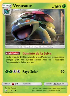 Venusaur, Leyendas Luminosas 3