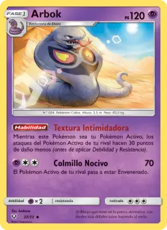 Arbok, Leyendas Luminosas 37