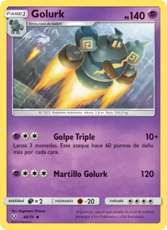 Golurk, Leyendas Luminosas 44