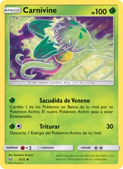 Carnivine, Leyendas Luminosas 6