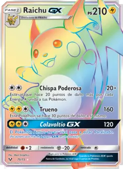 Raichu GX, Leyendas Luminosas 75