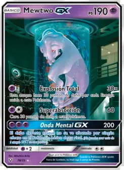 Mewtwo GX, Leyendas Luminosas 78