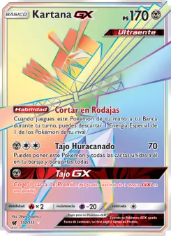 Kartana GX, Invasión Carmesí 117