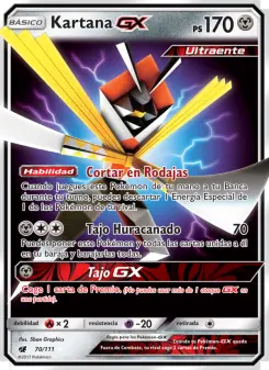 Kartana GX, Invasión Carmesí 70