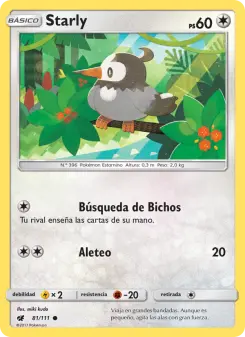 Starly, Invasión Carmesí 81
