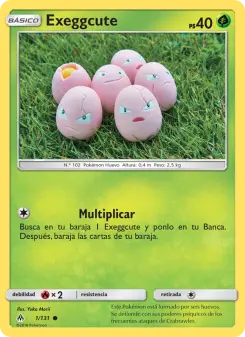 Exeggcute, Luz Prohibida 1