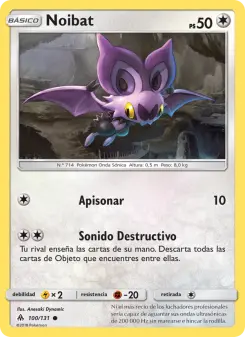 Noibat, Luz Prohibida 100