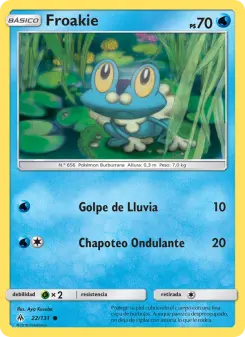 Froakie, Luz Prohibida 22