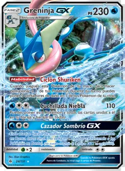 Greninja GX, Luz Prohibida 24