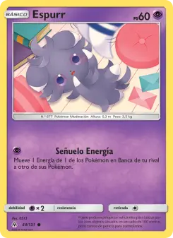 Espurr, Luz Prohibida 44