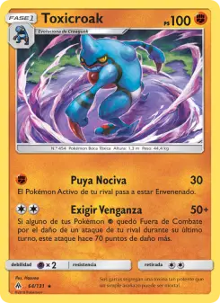 Toxicroak, Luz Prohibida 64