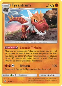Tyrantrum, Luz Prohibida 69