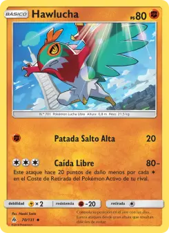 Hawlucha, Luz Prohibida 70