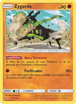 Zygarde, Luz Prohibida 71