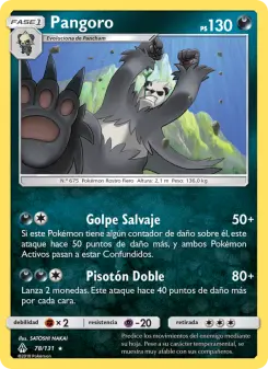 Pangoro, Luz Prohibida 78